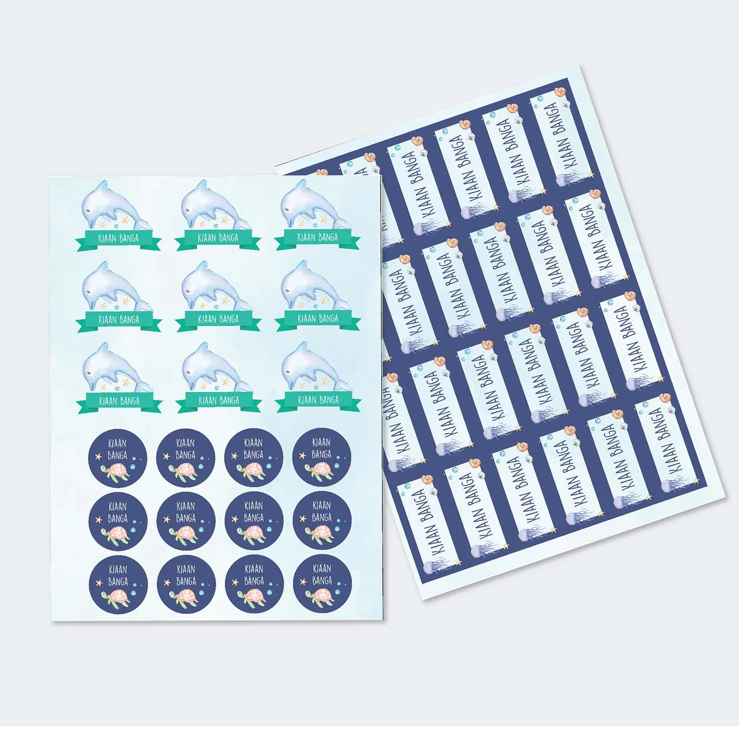 Sticker Sheet - Set of 2 - A4 Size