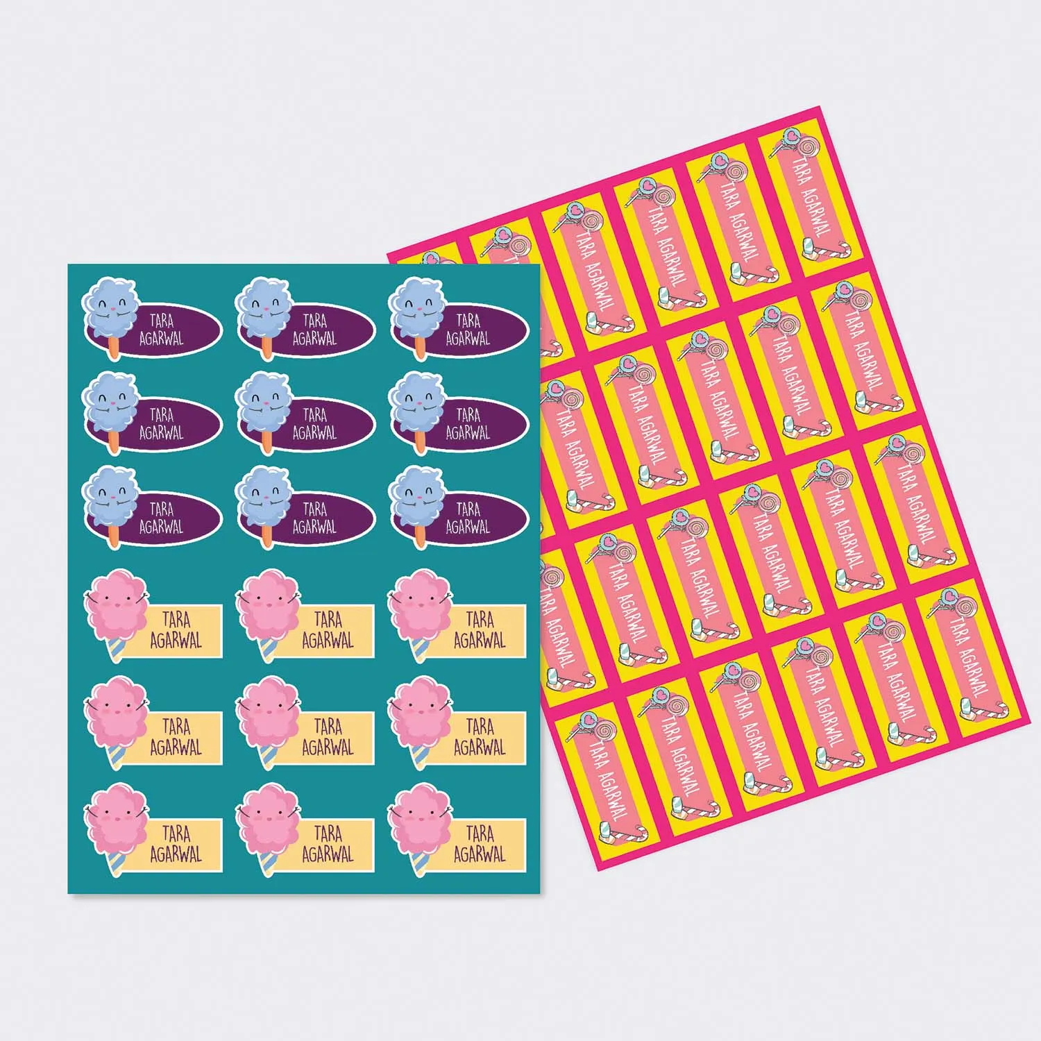 Sticker Sheet - Set of 2 - A4 Size