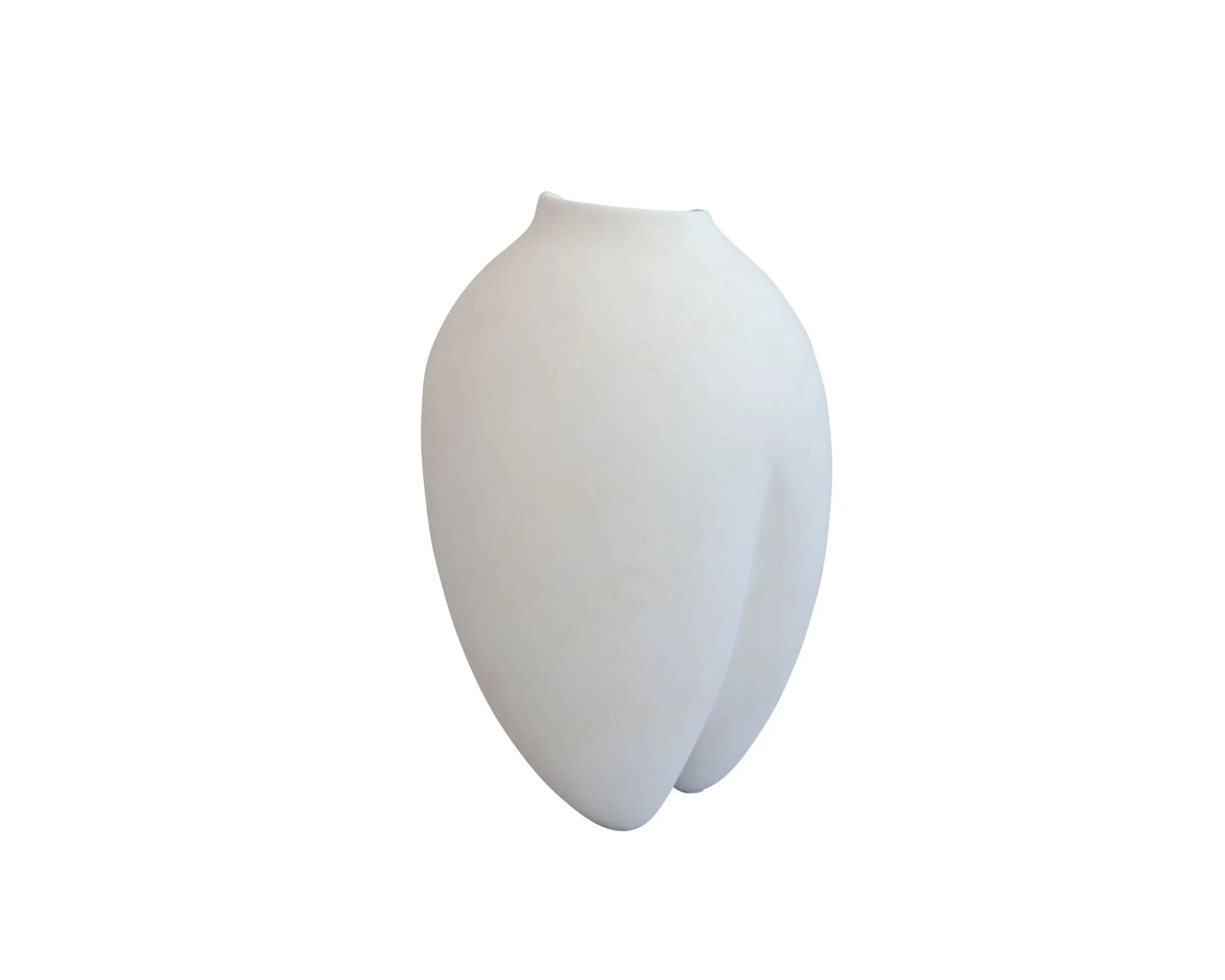 Sumo Vase Slim, Bone White
