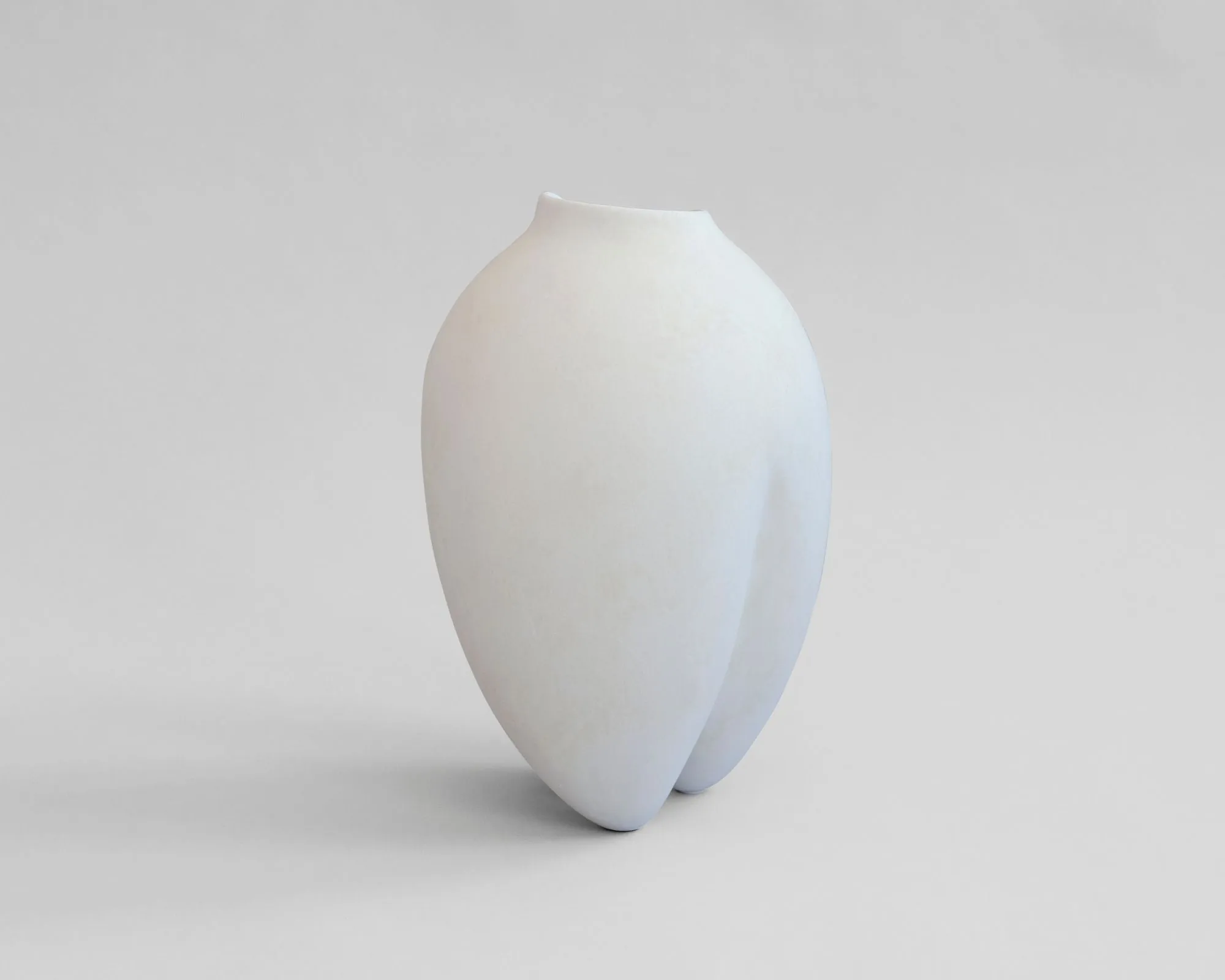 Sumo Vase Slim, Bone White