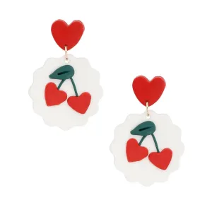 Sweet Classic Cherry Earrings: Fun & Fab Fashion Accessory for You!