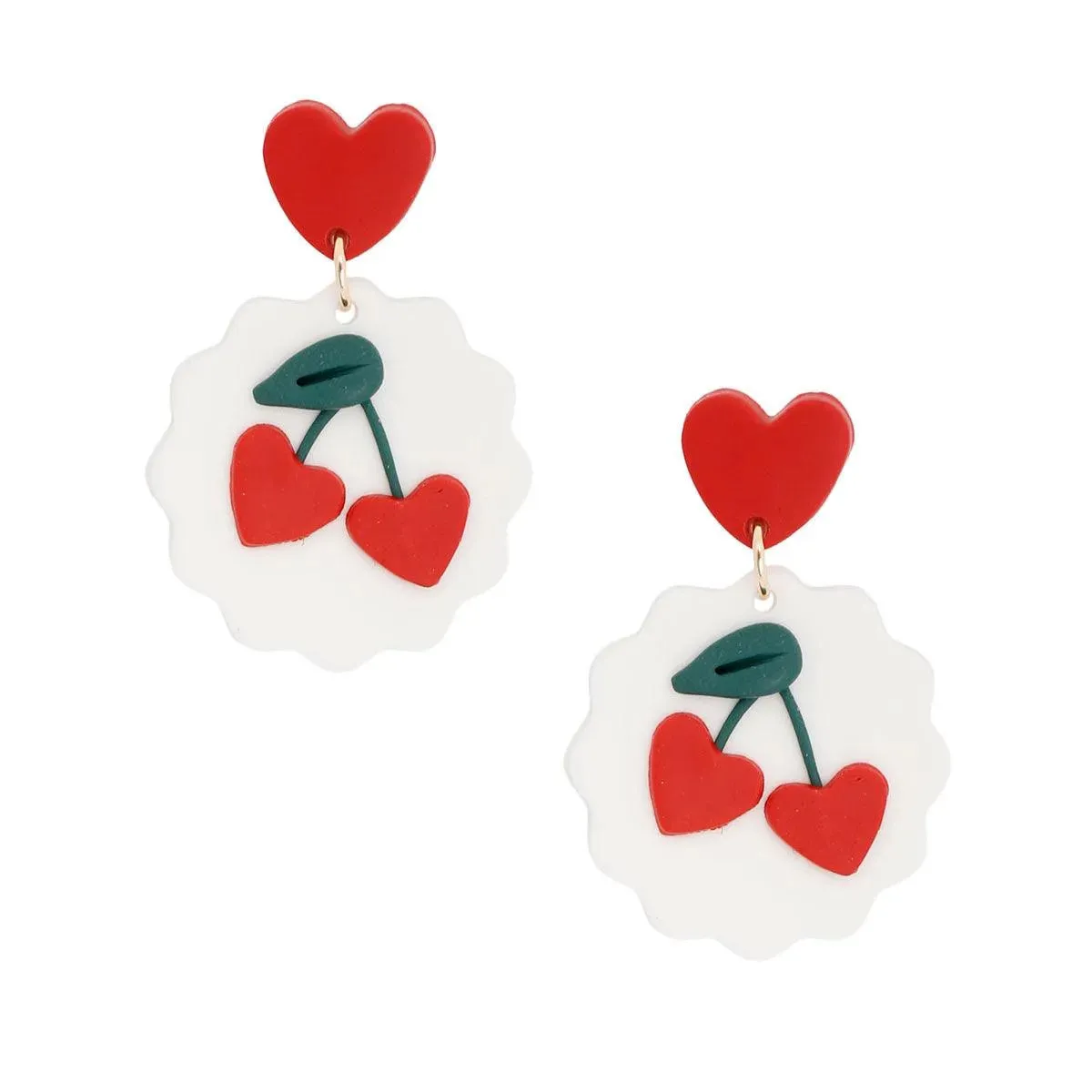 Sweet Classic Cherry Earrings: Fun & Fab Fashion Accessory for You!