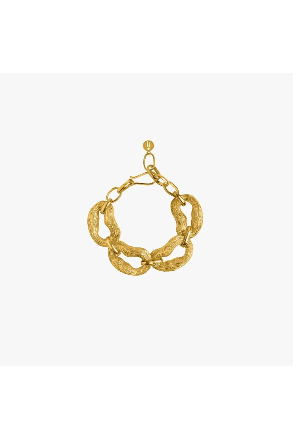 Sylvie Link Bracelet - Gold Tone