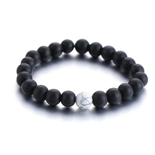 TANGYIN Charm Women Bracelet Colorful Chakra Natural Beads Stone Yoga Energy Beaded Bracelet for Women Lady Girl Jewelry Gift