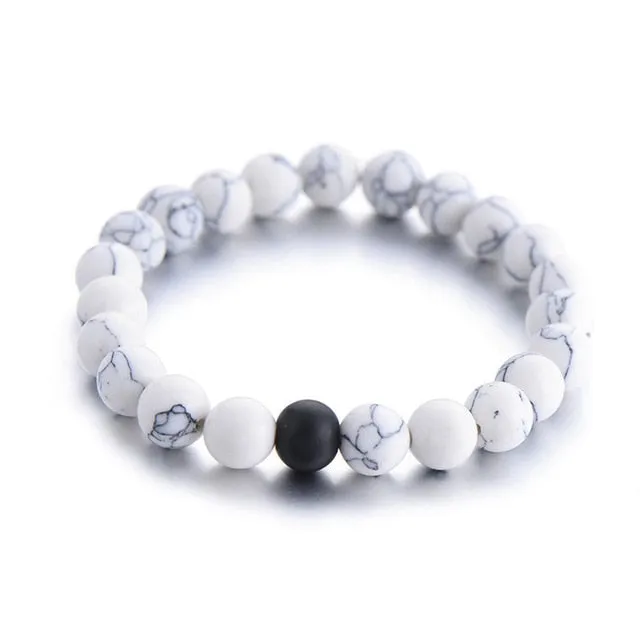 TANGYIN Charm Women Bracelet Colorful Chakra Natural Beads Stone Yoga Energy Beaded Bracelet for Women Lady Girl Jewelry Gift