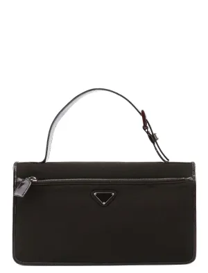 Tessuto Spazzolato Top Handle Bag