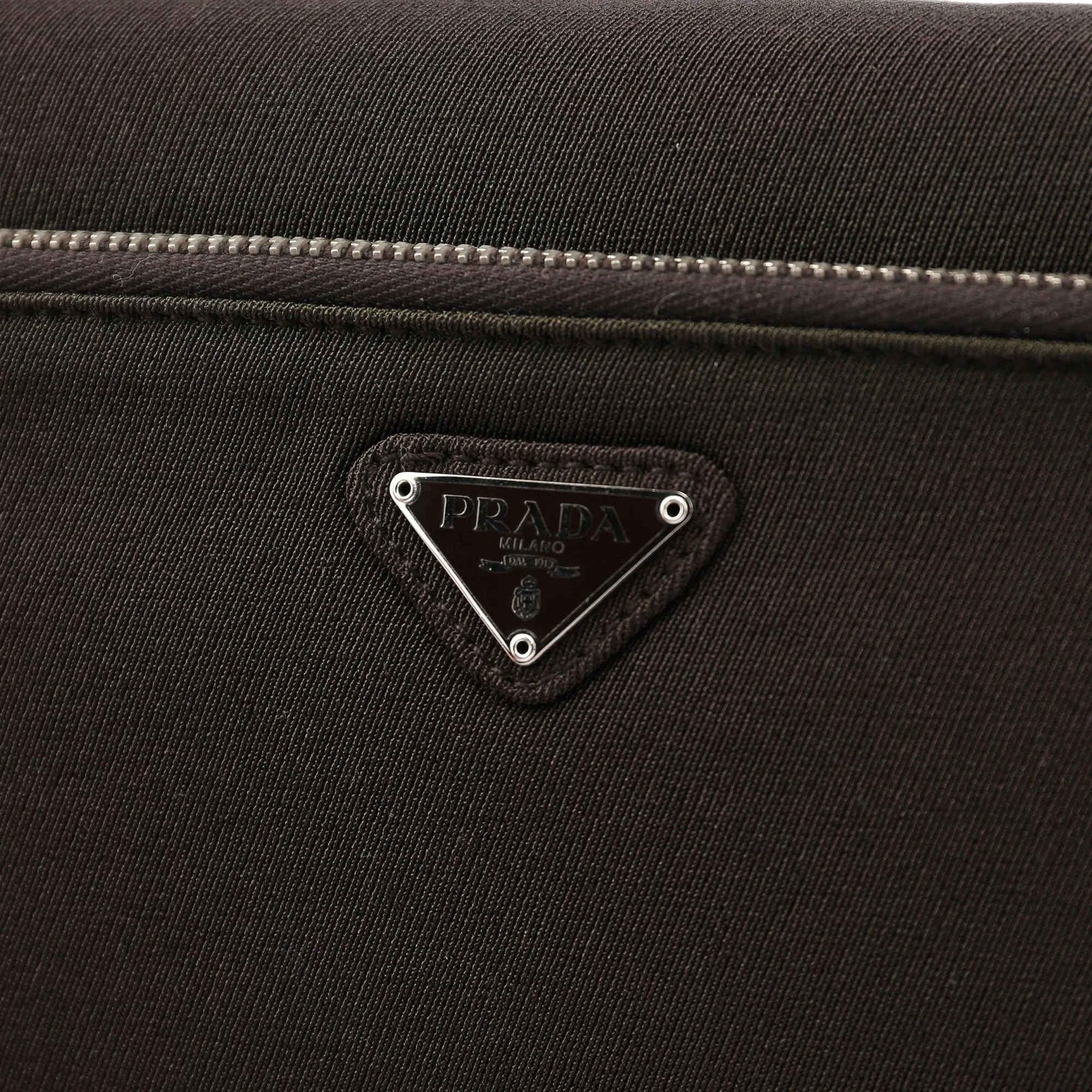 Tessuto Spazzolato Top Handle Bag