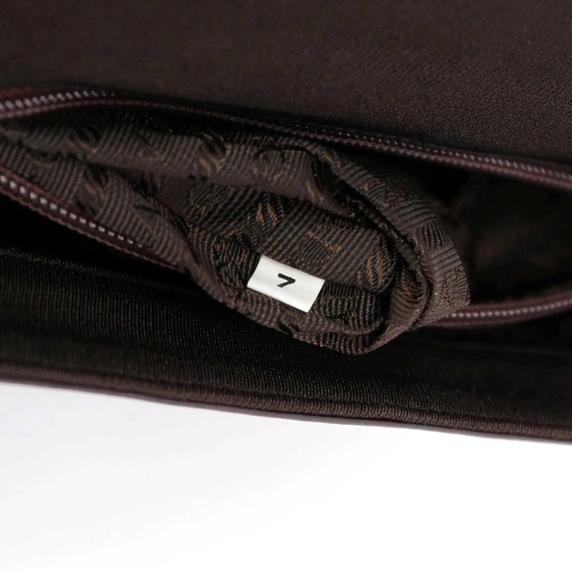 Tessuto Spazzolato Top Handle Bag