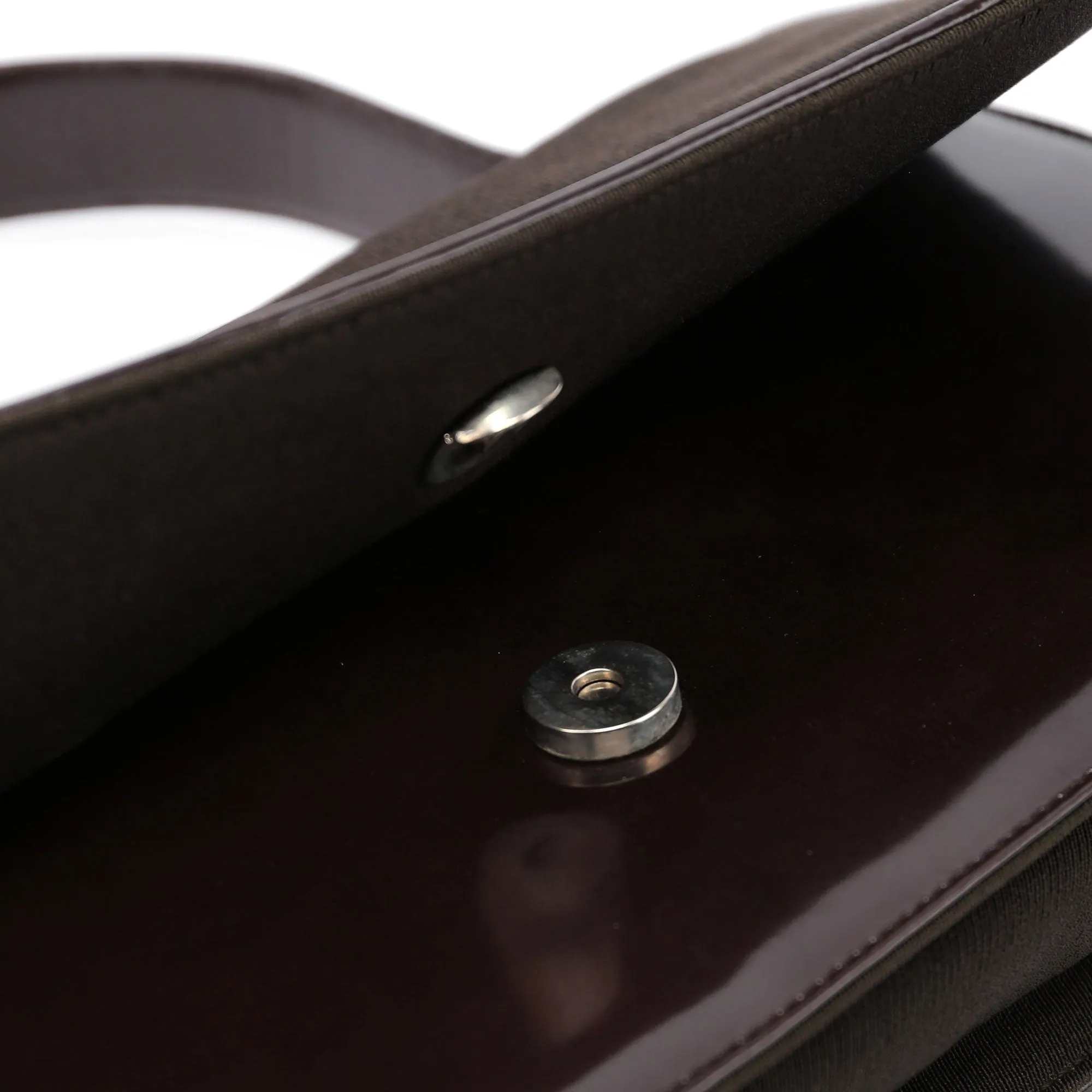 Tessuto Spazzolato Top Handle Bag