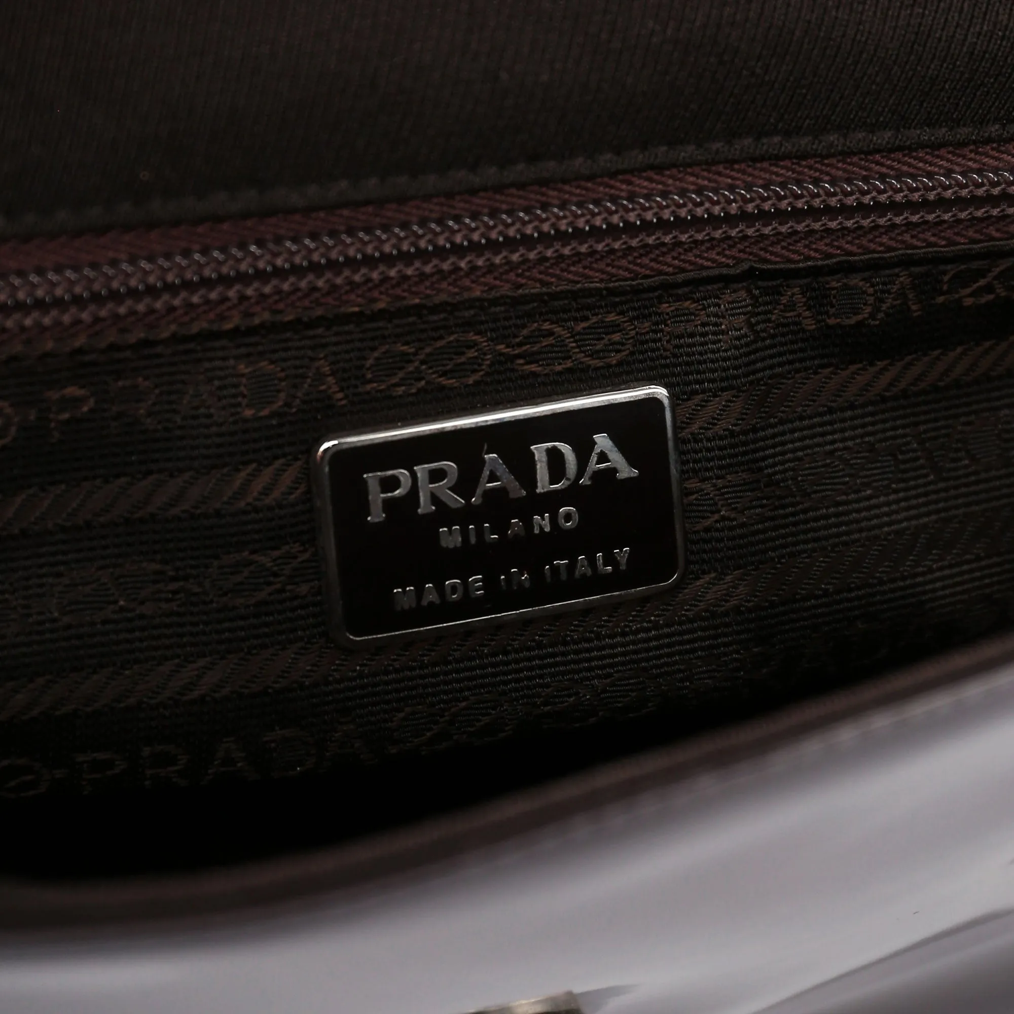 Tessuto Spazzolato Top Handle Bag