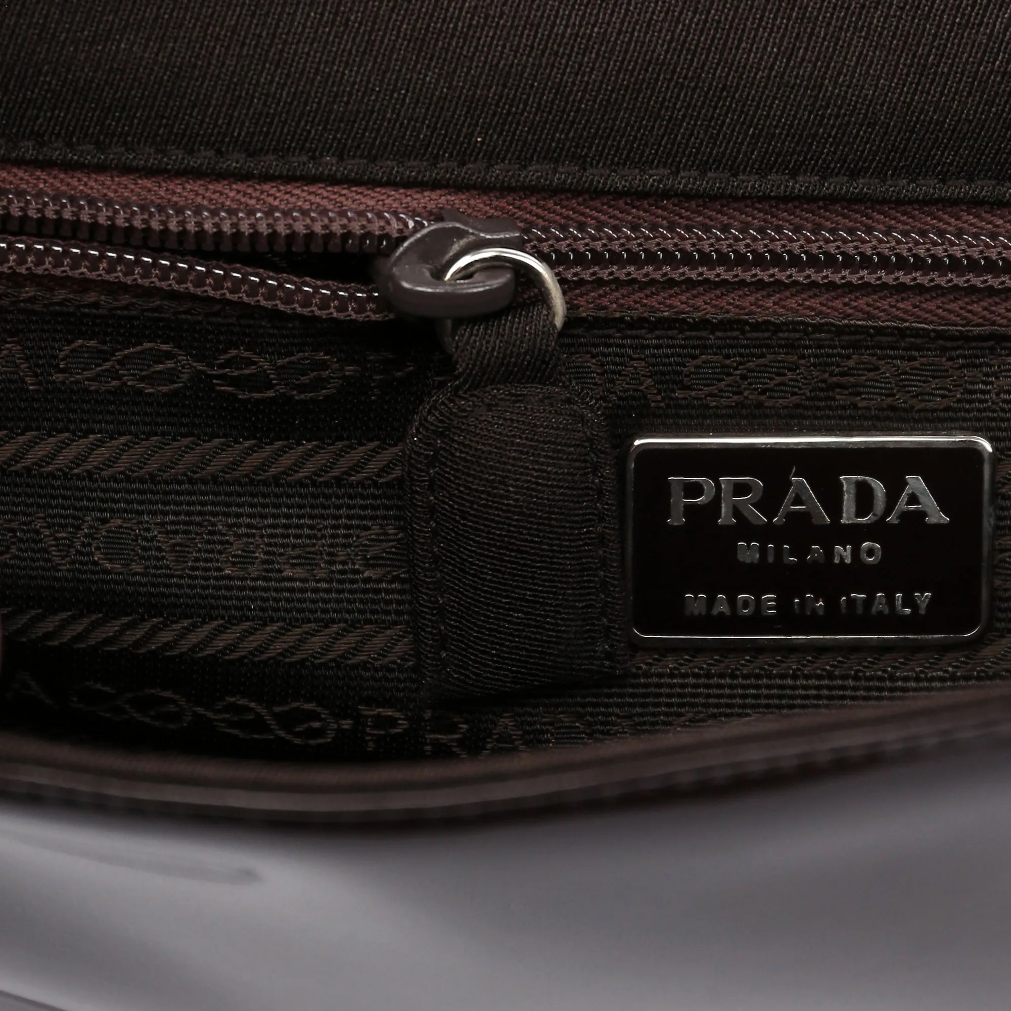 Tessuto Spazzolato Top Handle Bag