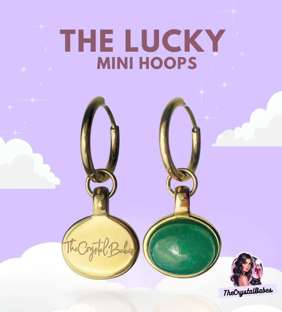 The Lucky Mini Hoops 💚