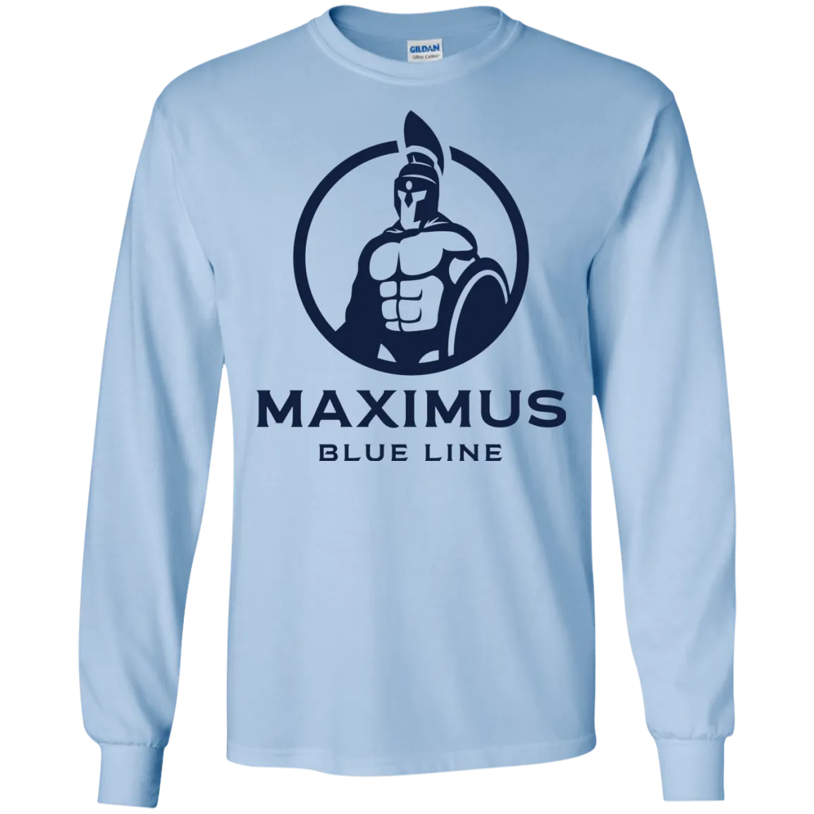 The Maximus Blue Line logo jersey