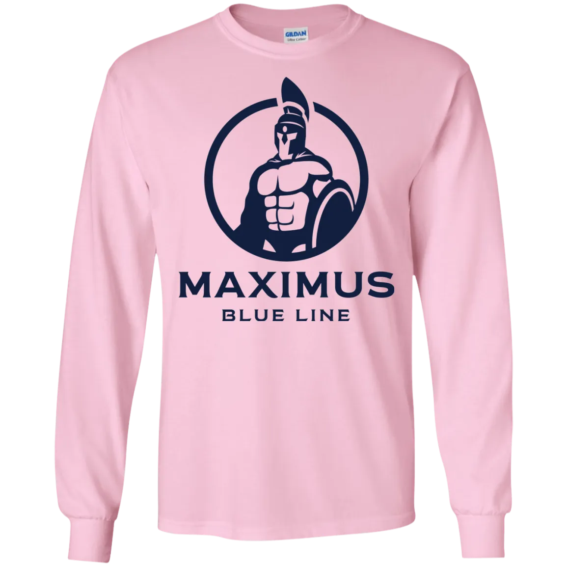 The Maximus Blue Line logo jersey