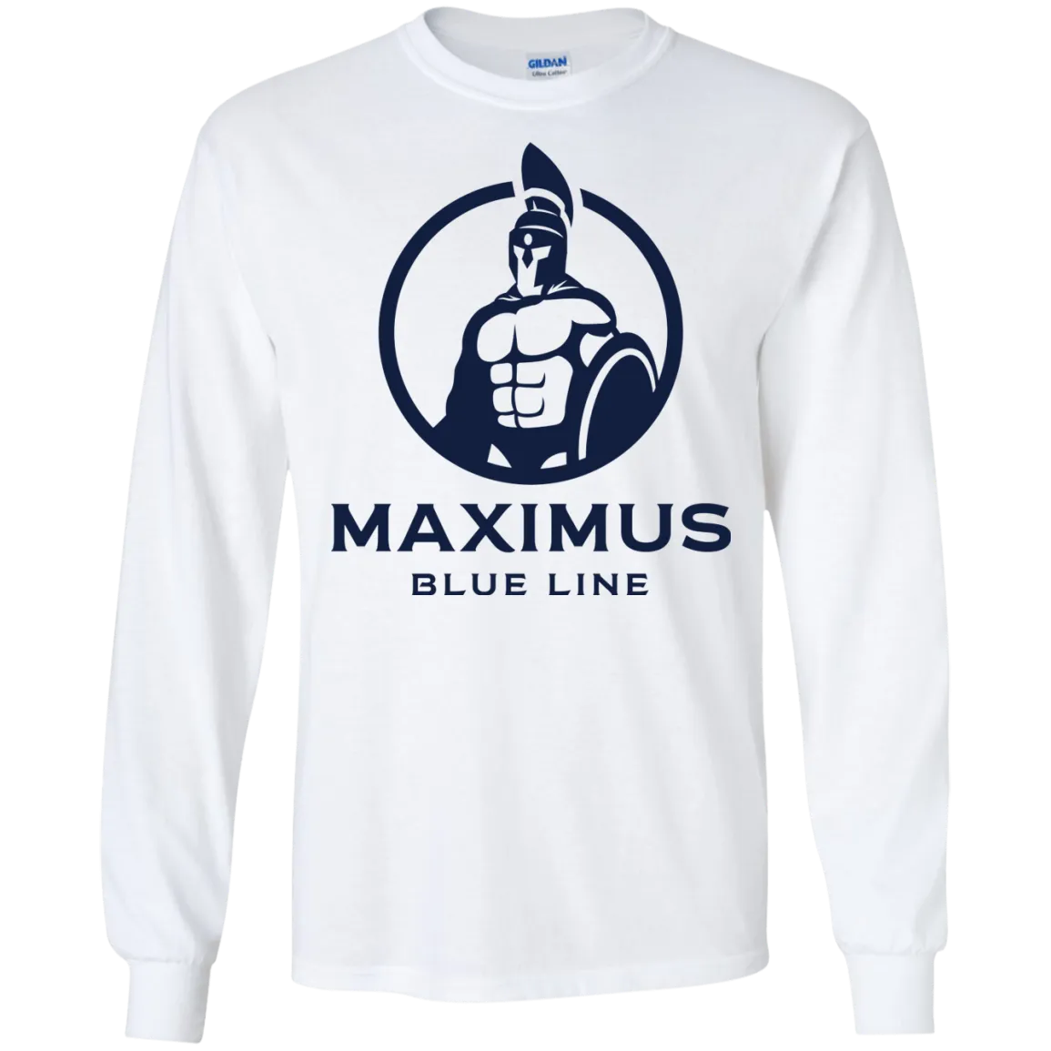 The Maximus Blue Line logo jersey