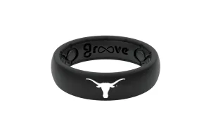 Thin College Texas Black/Black/White