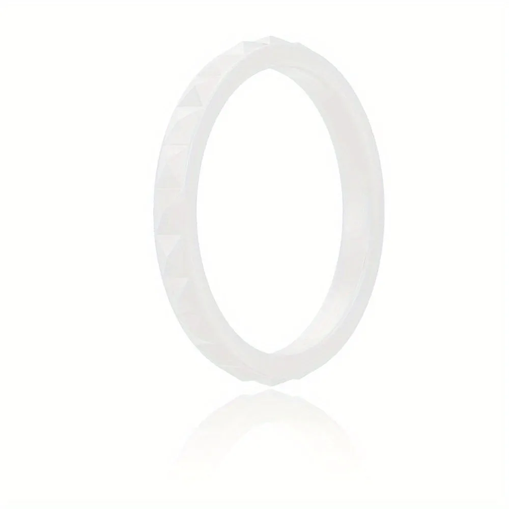 Thin Stackable Silicone Rings Outdoor Sports Ring Men Women