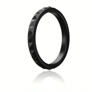 Thin Stackable Silicone Rings Outdoor Sports Ring Men Women