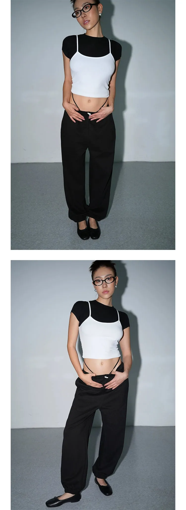 Three-Color Slim T-shirt Fashion Tops