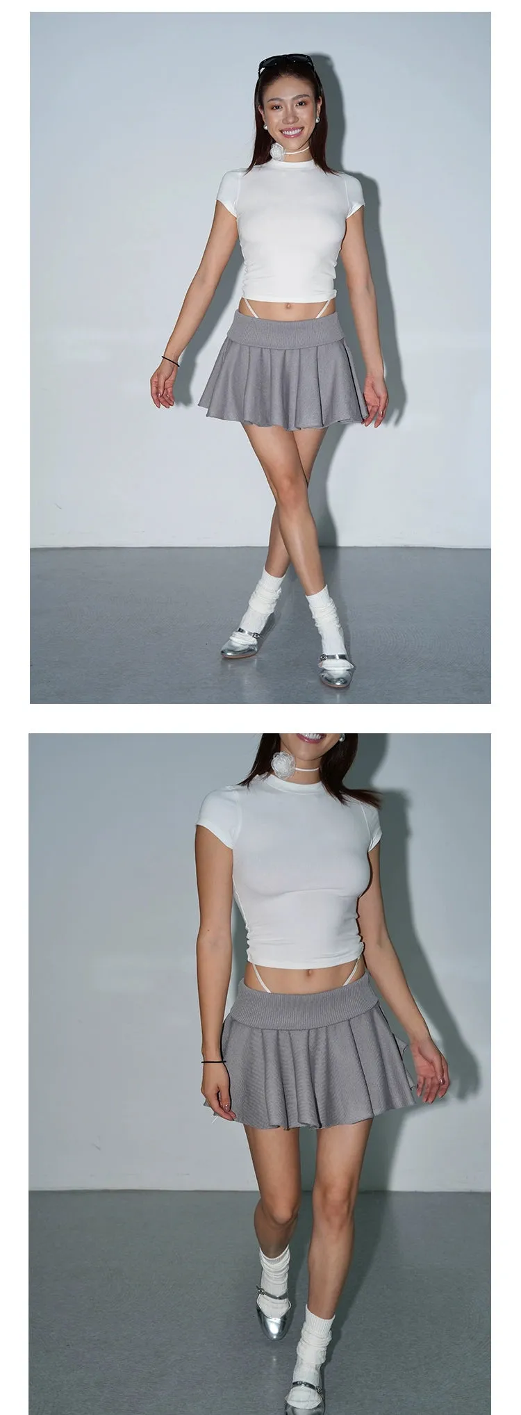 Three-Color Slim T-shirt Fashion Tops