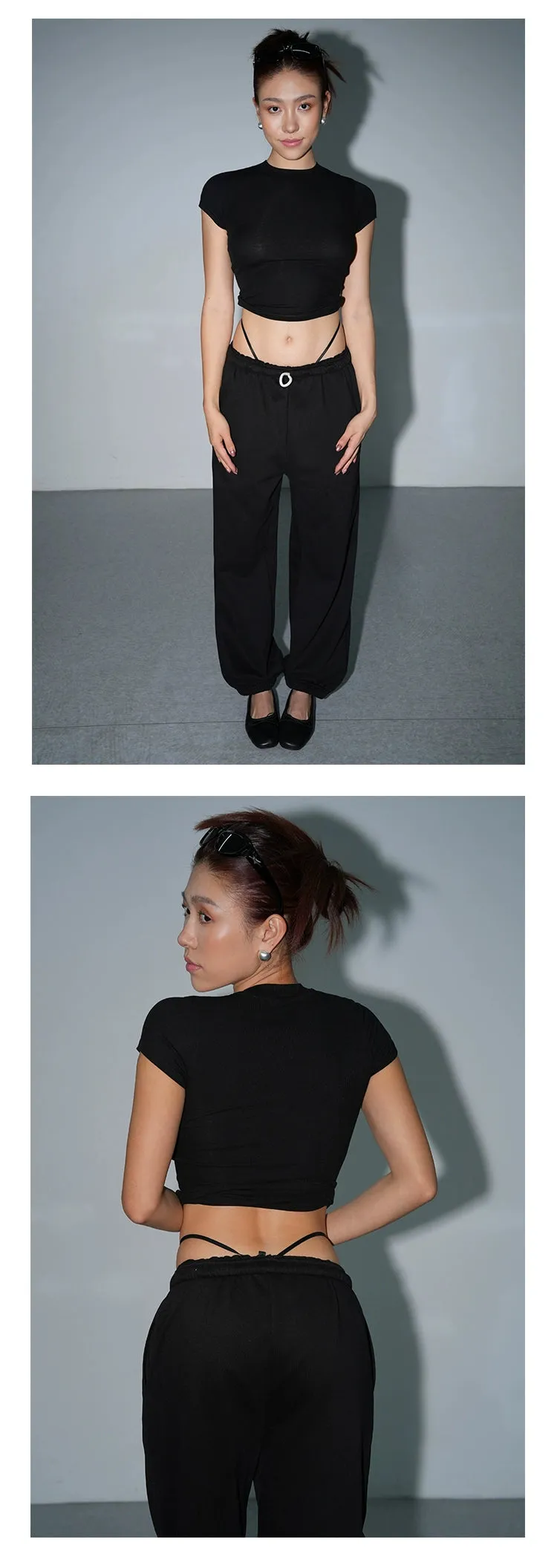 Three-Color Slim T-shirt Fashion Tops