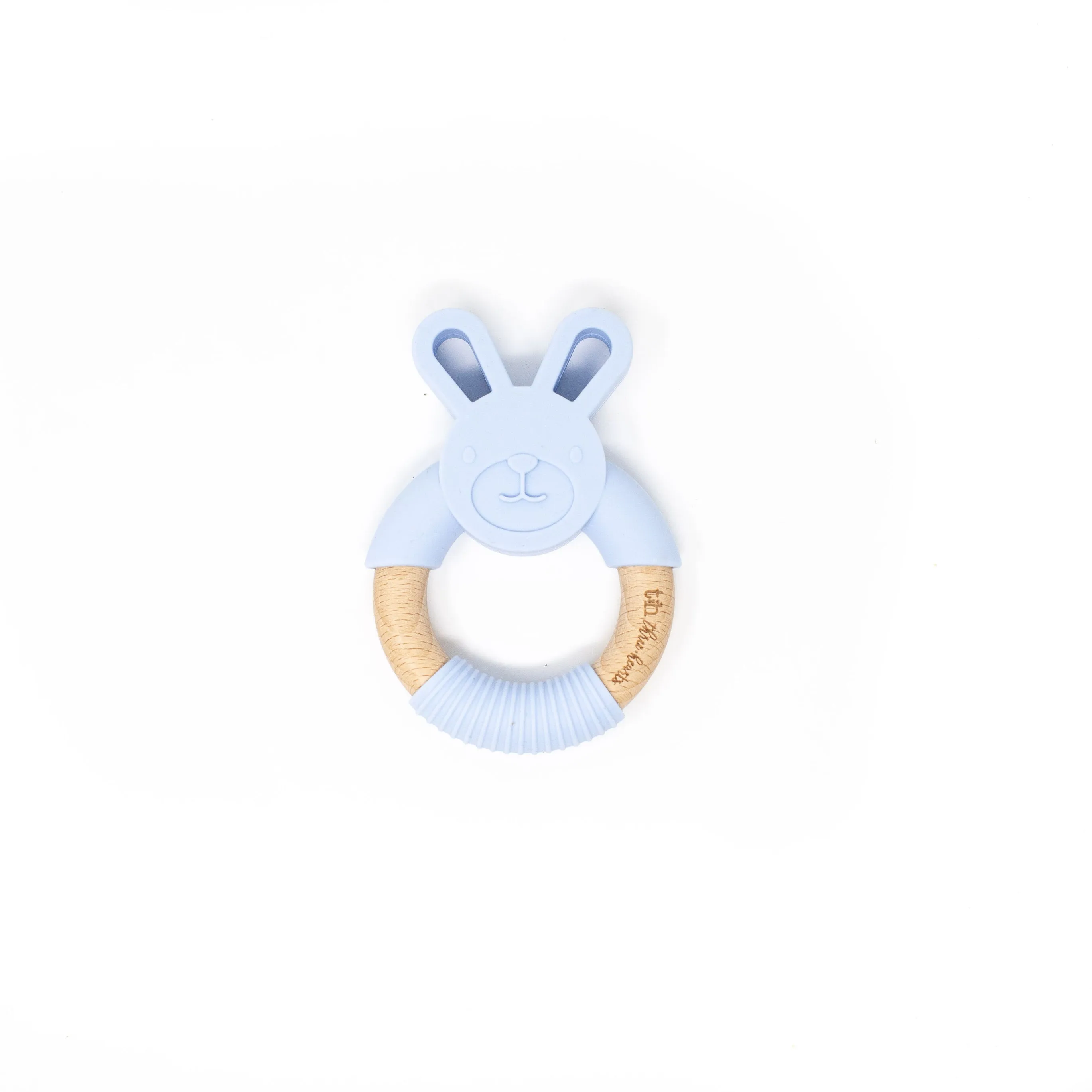 Three Hearts Bunny Ear Teether