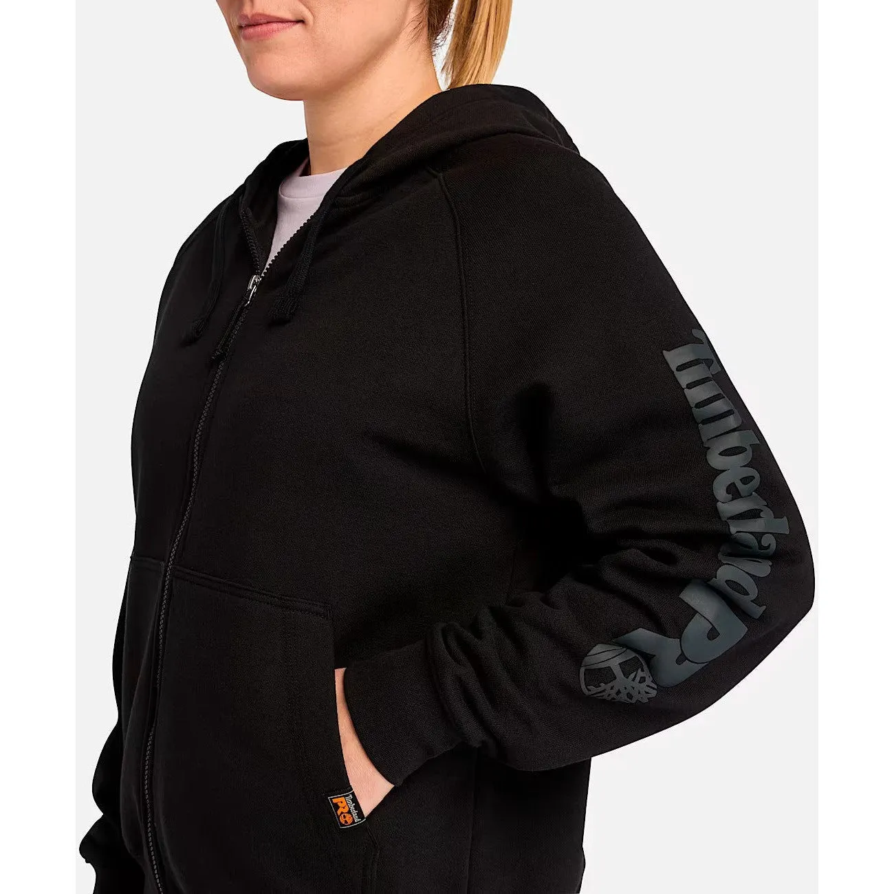 Timberland Pro Women's Hood Honcho Sport Hoodie -Black- TB0A5X8K001