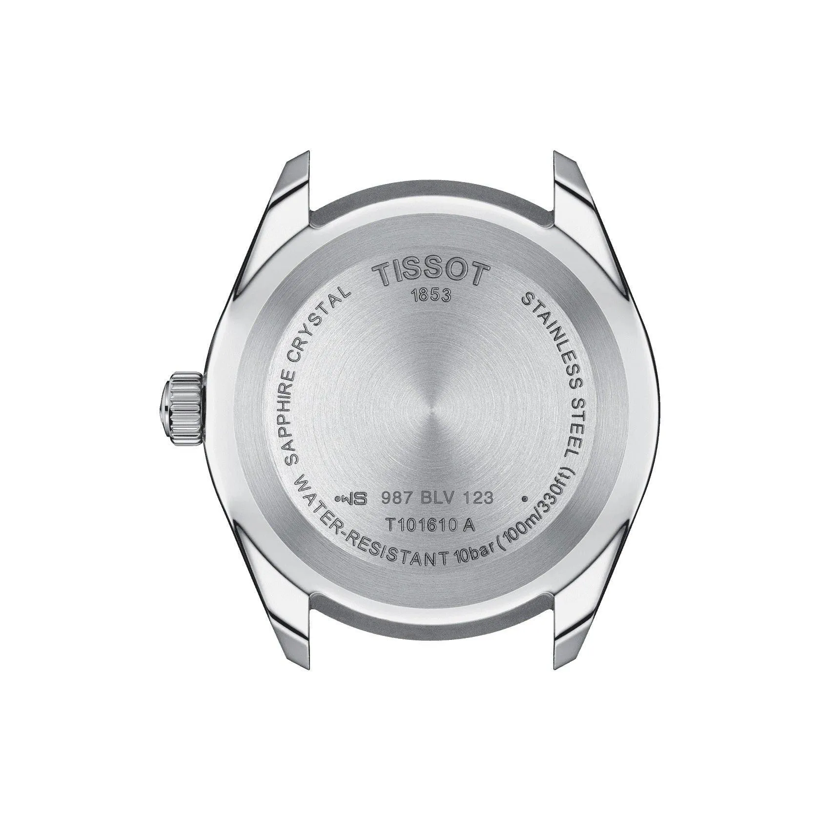 Tissot Men's Clock Pr 100 Sport Gent 42mm Quartz Steel T101.610.11.041.00
