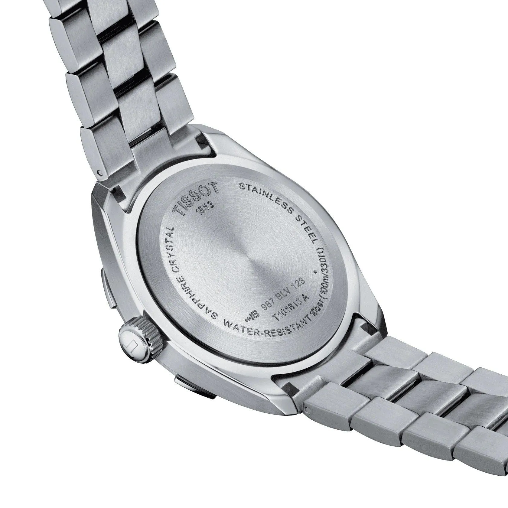 Tissot Men's Clock Pr 100 Sport Gent 42mm Quartz Steel T101.610.11.041.00