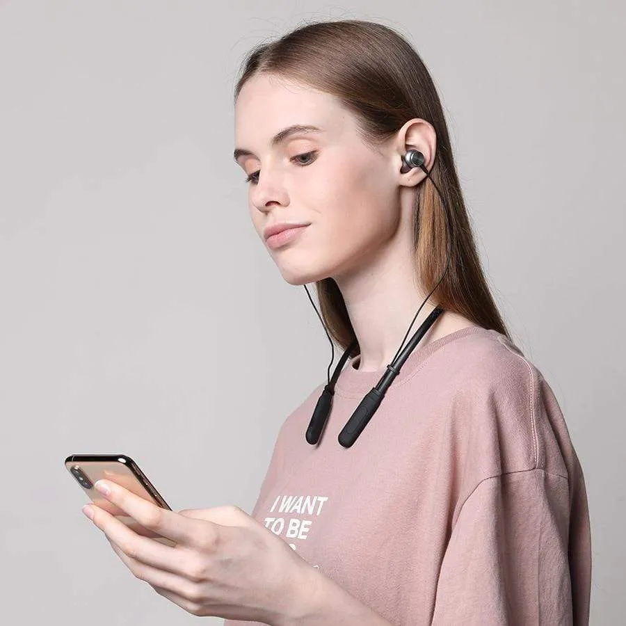 UBeamer Newest Bluetooth 5.0 Earphone Q9 Wireless Headset Waterproof neck-hanging Earphone Stereo Sound for i10 HD call/sport