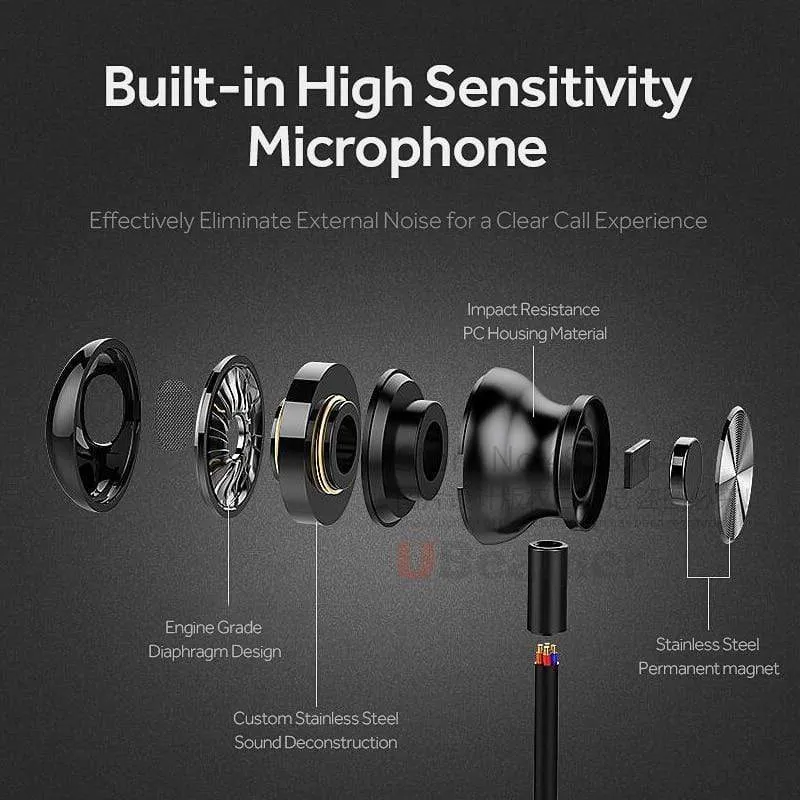 UBeamer Newest Bluetooth 5.0 Earphone Q9 Wireless Headset Waterproof neck-hanging Earphone Stereo Sound for i10 HD call/sport