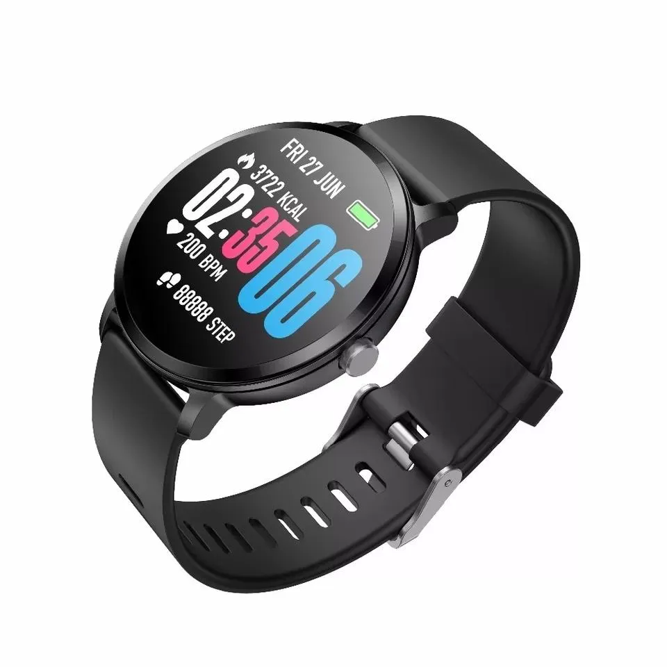 V  Water-Resistant Smartwatch with Heart Rate Blood Pressure Monitor for Men-Women