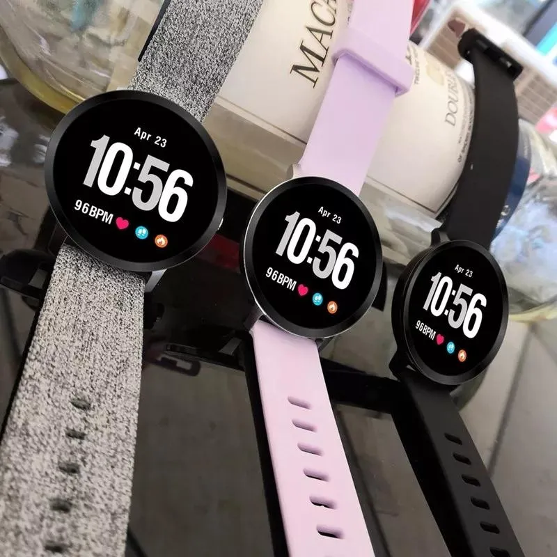 V  Water-Resistant Smartwatch with Heart Rate Blood Pressure Monitor for Men-Women