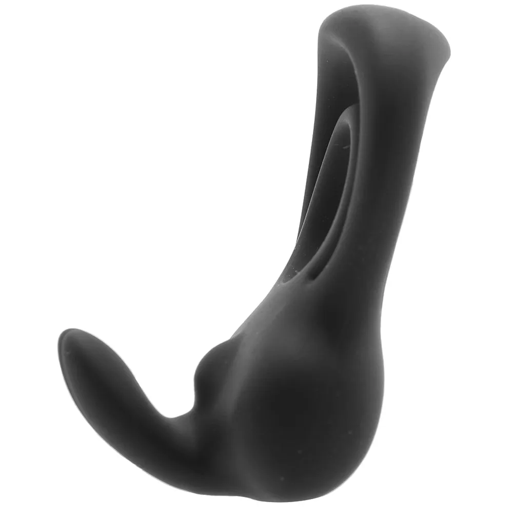 VeDo Thunder Bunny Rechargeable Dual Cockring Black