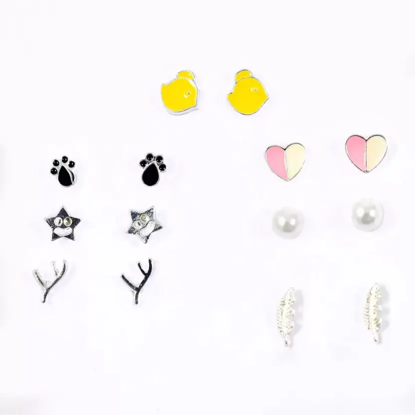 Vembley Special Weekly 7 Stud Earrings Sets