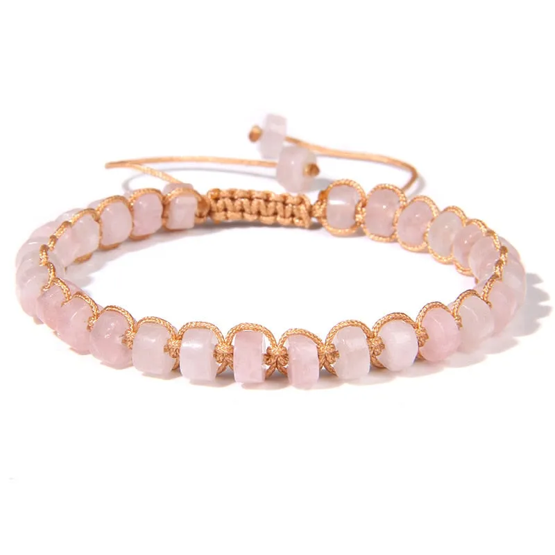 Vintage Boho Natural Stone Bracelet Agates