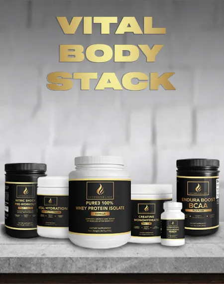 Vital Body Stack - Explosive Energy, Massive Muscle Growth & Peak Performance