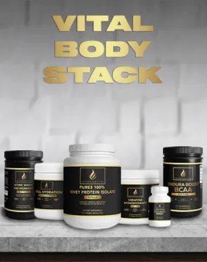 Vital Body Stack - Explosive Energy, Massive Muscle Growth & Peak Performance