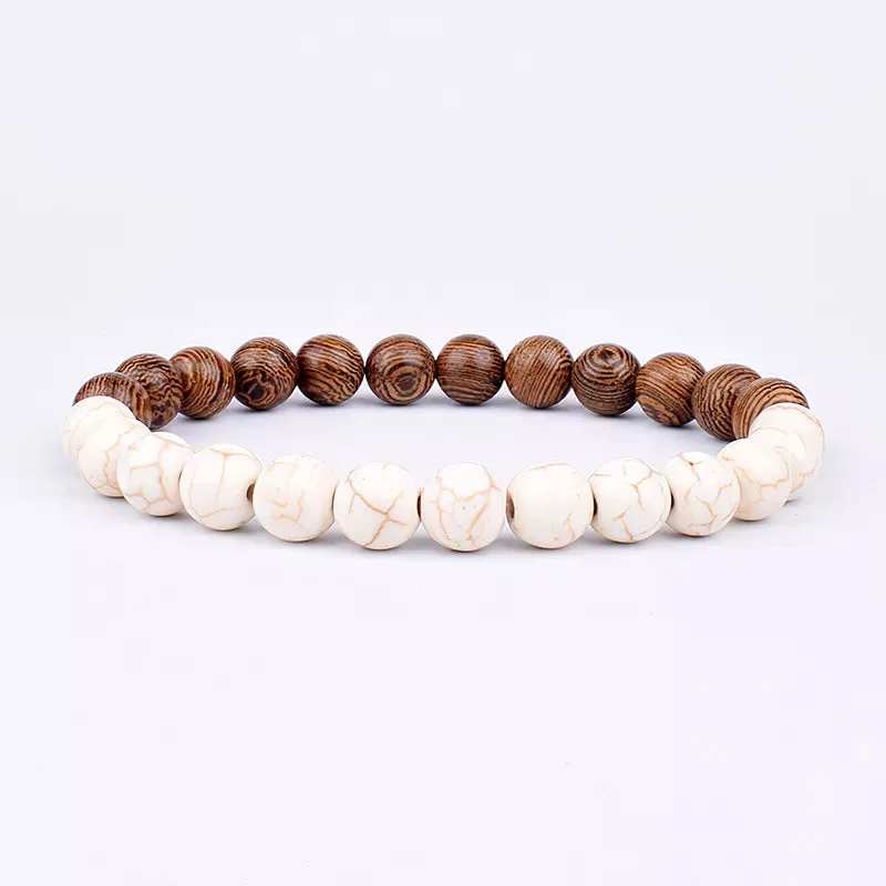 Volcanic Stone Bracelet for Men