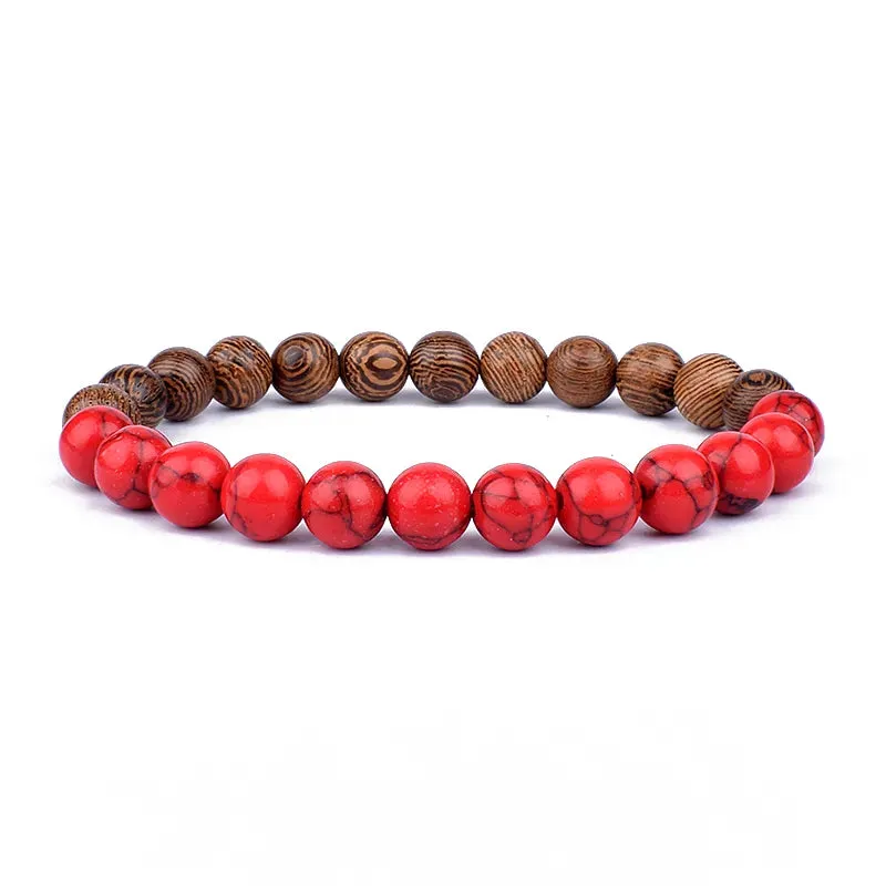 Volcanic Stone Bracelet for Men