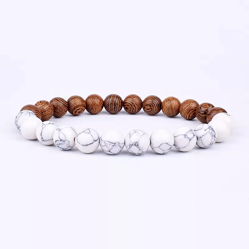 Volcanic Stone Bracelet for Men