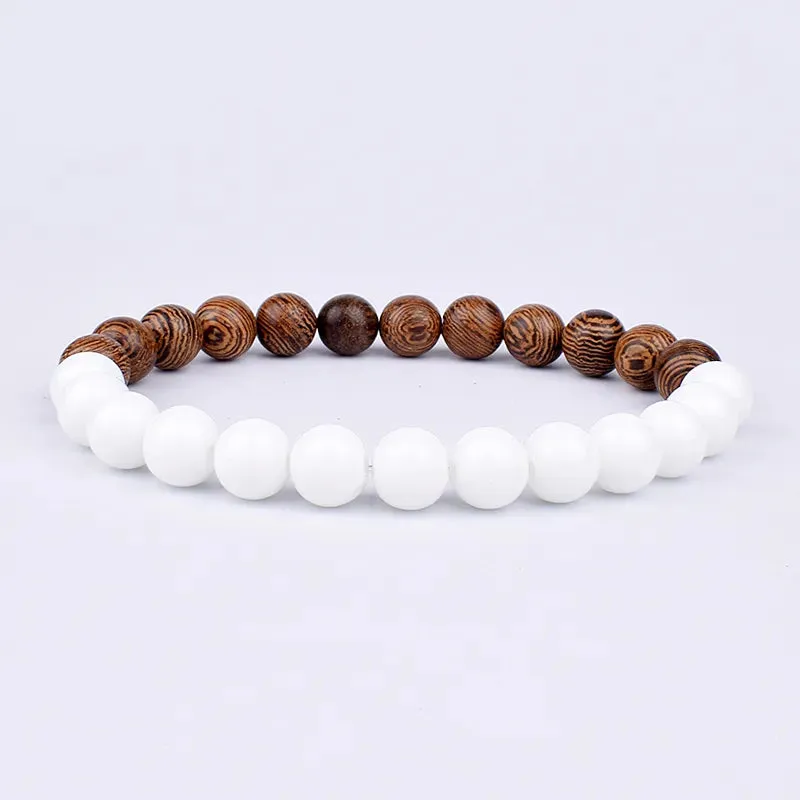 Volcanic Stone Bracelet for Men