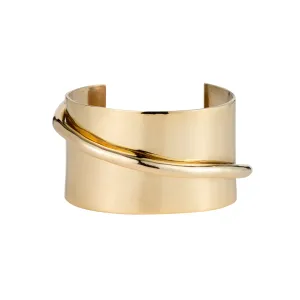 Warrior Cuff - 14K Gold Plated Brass