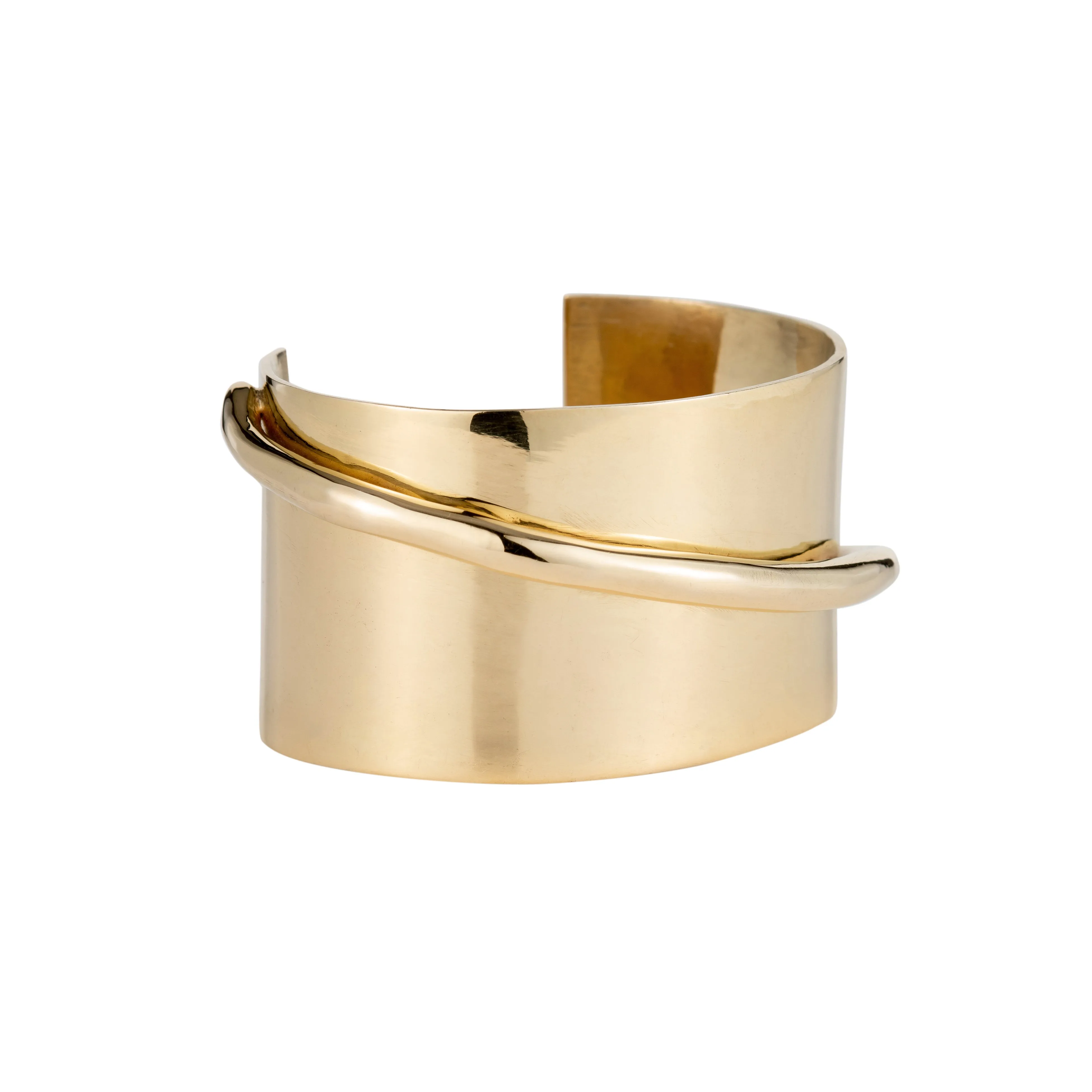 Warrior Cuff - 14K Gold Plated Brass