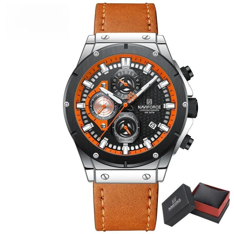 Watch For Men Multifunction Sport Fashion Waterproof Male Quartz WristWatches Clock
