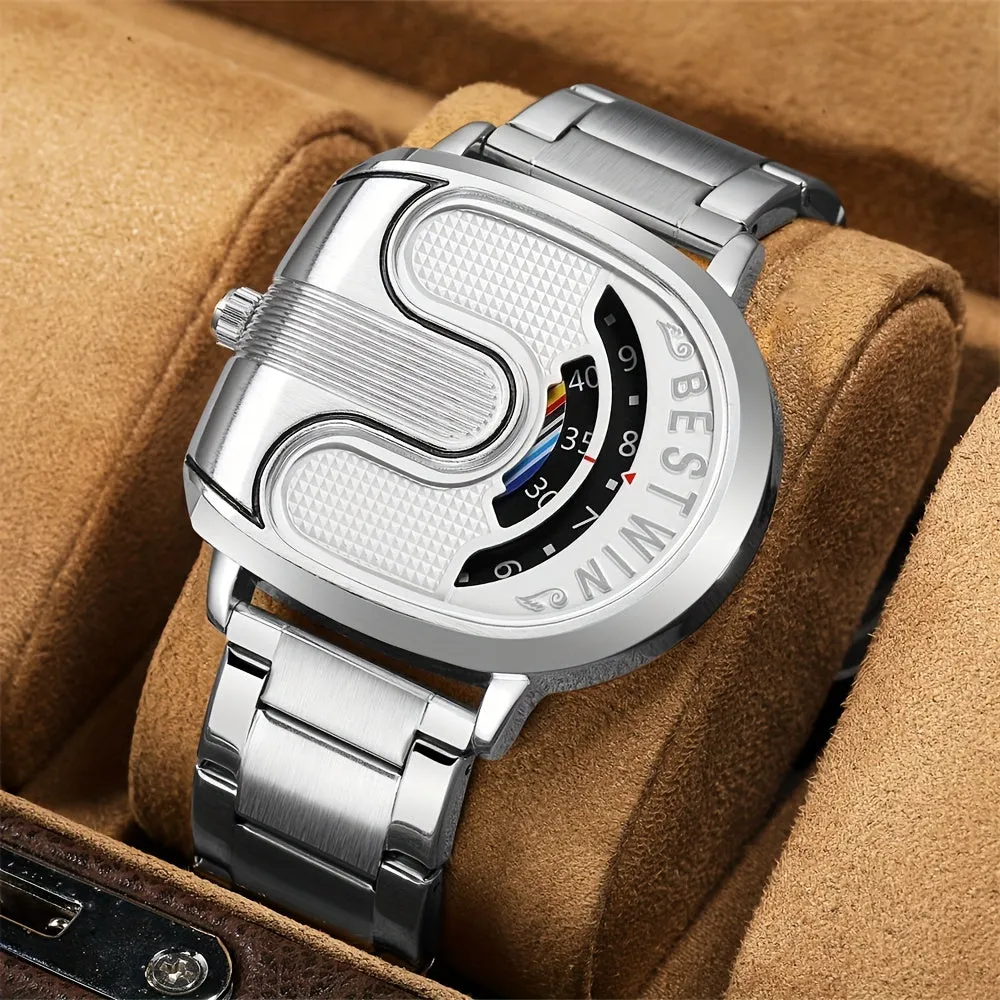 Waterproof Multicolor Alloy Quartz Watch