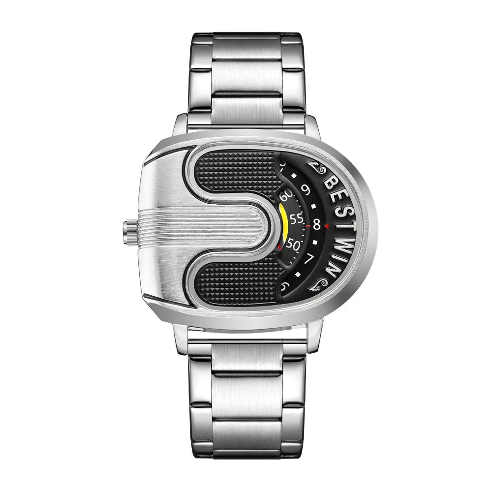Waterproof Multicolor Alloy Quartz Watch