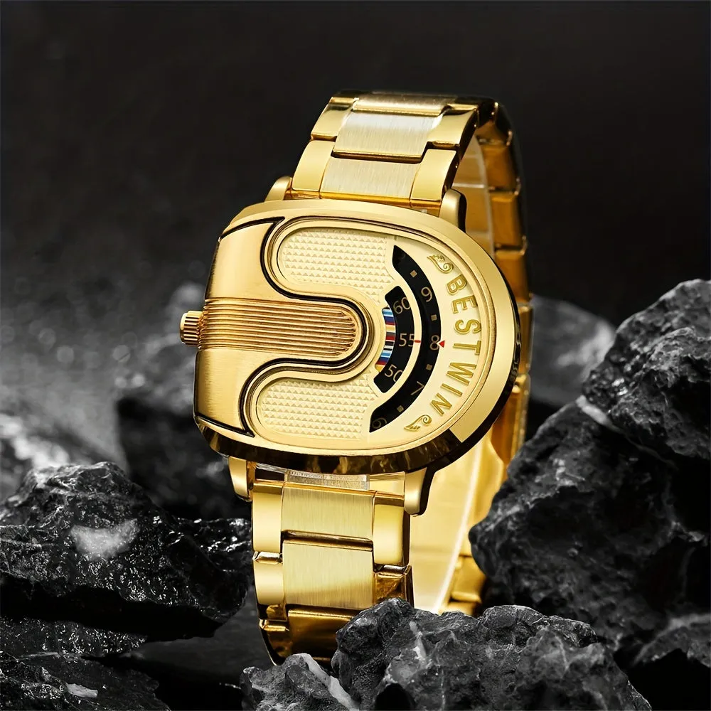 Waterproof Multicolor Alloy Quartz Watch