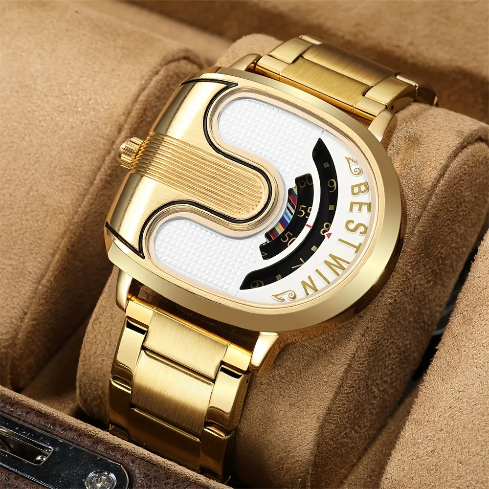 Waterproof Multicolor Alloy Quartz Watch