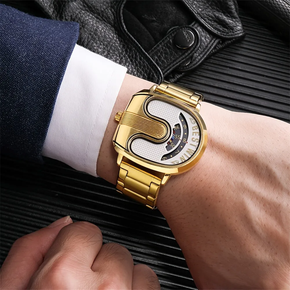Waterproof Multicolor Alloy Quartz Watch